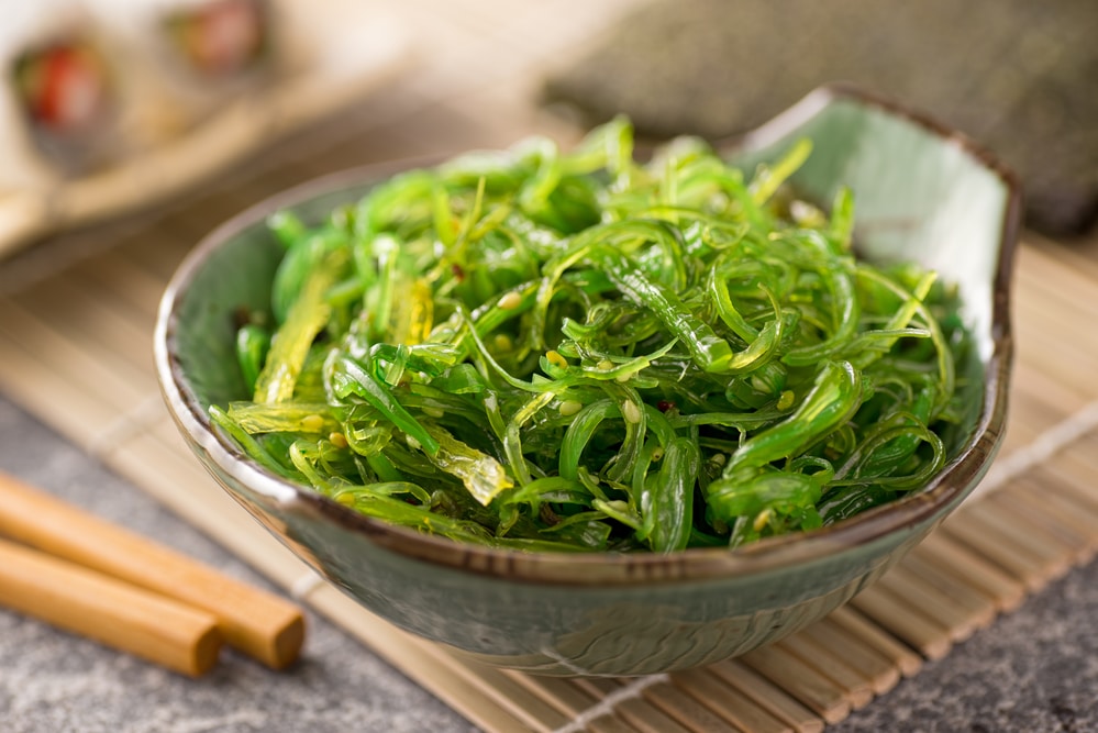 Salat aus Algen