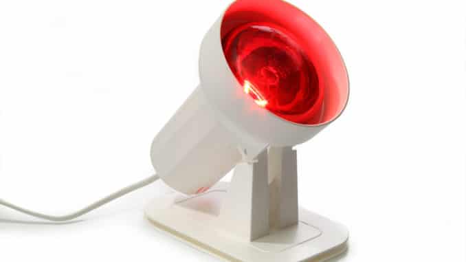 Retro Vintage Wärmelichtlampe Rotlichtlampe Lampe