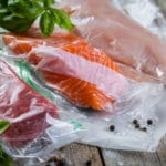 verschiedene Sous Vide Lebensmittel